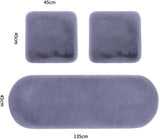 3 pack plush faux fur car seat covers — view 7