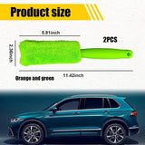 2 soft microfibre car rim and wheel brushes — view 5