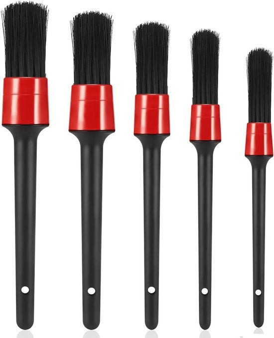 5 piece car detailing brush set — view 2