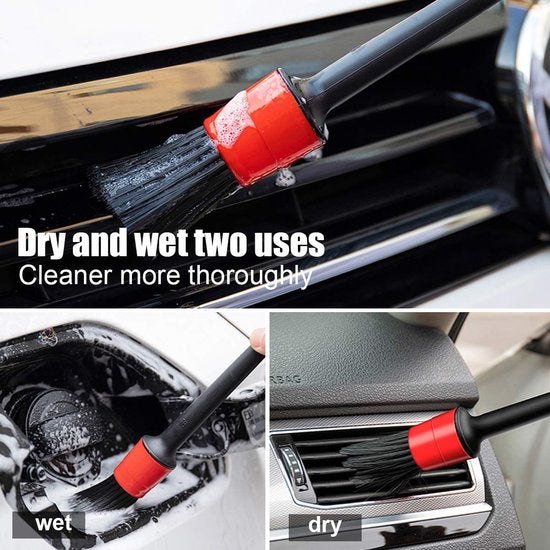 5 piece car detailing brush set — view 4