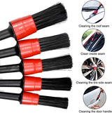 5 piece car detailing brush set — view 6