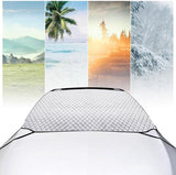 Car windscreen sunshade winter cover 197x125cm — view 4