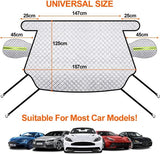 Car windscreen sunshade winter cover 197x125cm — view 6