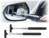 2 piece telescopic rearview mirror wiper blades — view 2