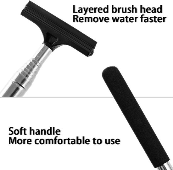 2 piece telescopic rearview mirror wiper blades — view 3