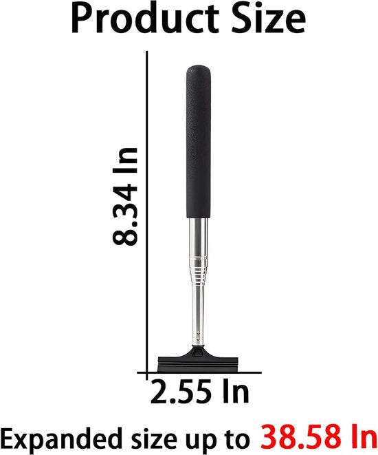 2 piece telescopic rearview mirror wiper blades — view 7