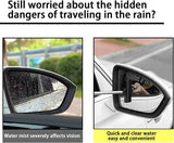 2 piece telescopic rearview mirror wiper blades — view 8