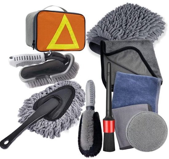 10 piece car wash and polishing set — view 2