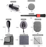 10 piece car wash and polishing set — view 3