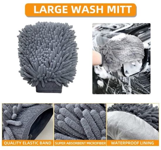10 piece car wash and polishing set — view 5