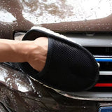 2 piece car polishing cloth and glove set — view 3