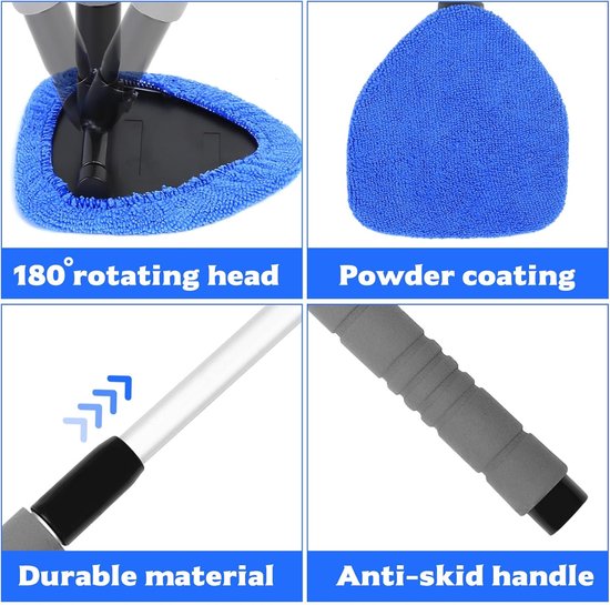 5 piece car window cleaning kit — view 3