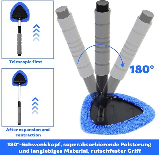 5 piece car window cleaning kit — view 8