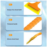 Snow brush and ice scraper universal — view 3