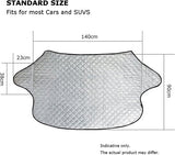 Thickened car windscreen protective cover — view 5