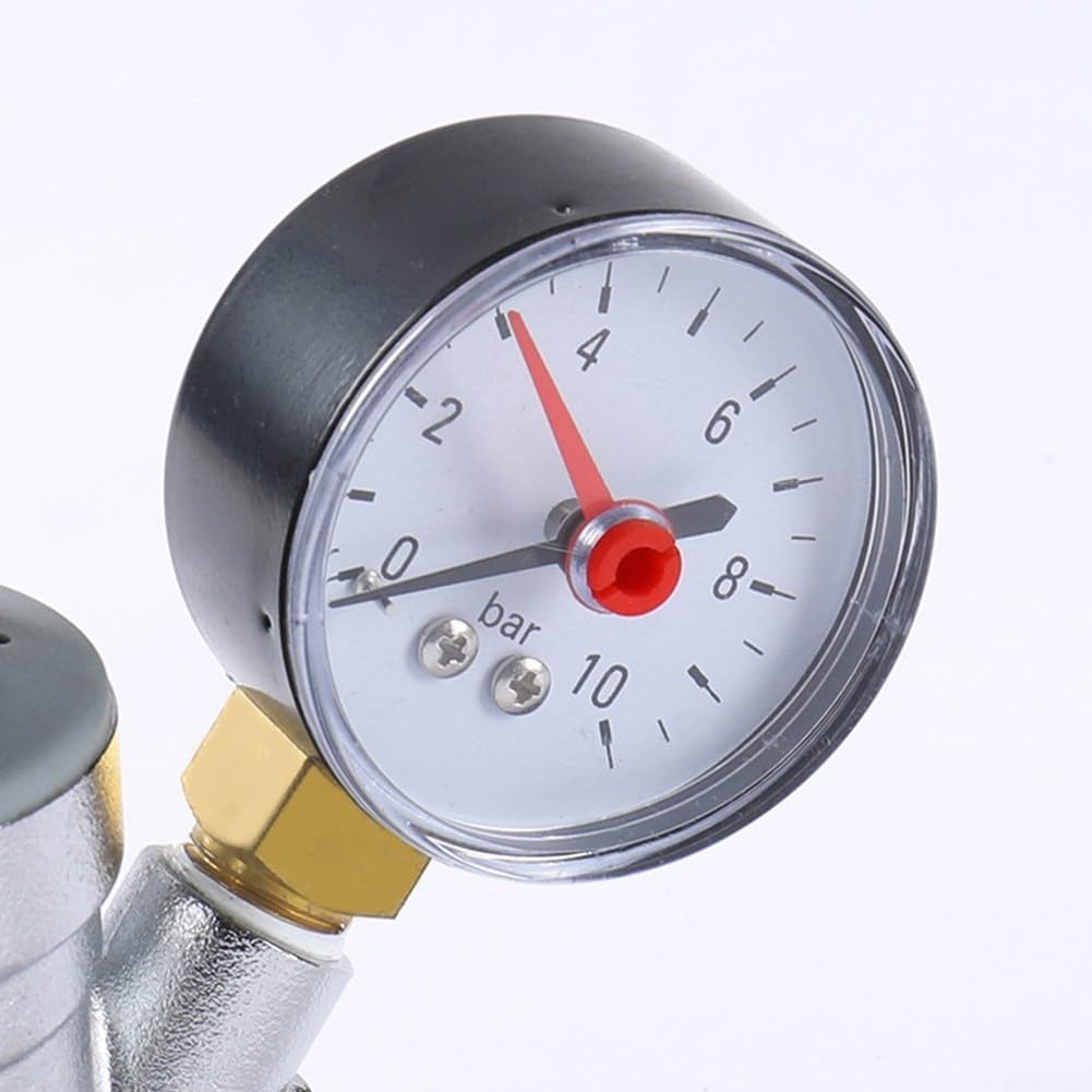 Adjustable brass pressure reducing valve DN15 — view 5