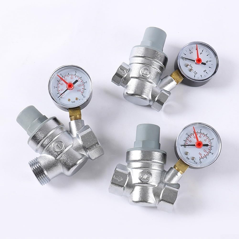 Adjustable brass pressure reducing valve DN15 — view 6