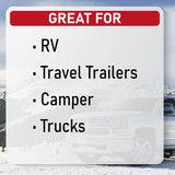 RV water pressure regulator with gauge — view 5