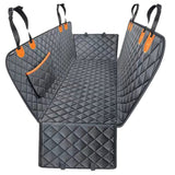 Dog car back seat protective mat — view 3
