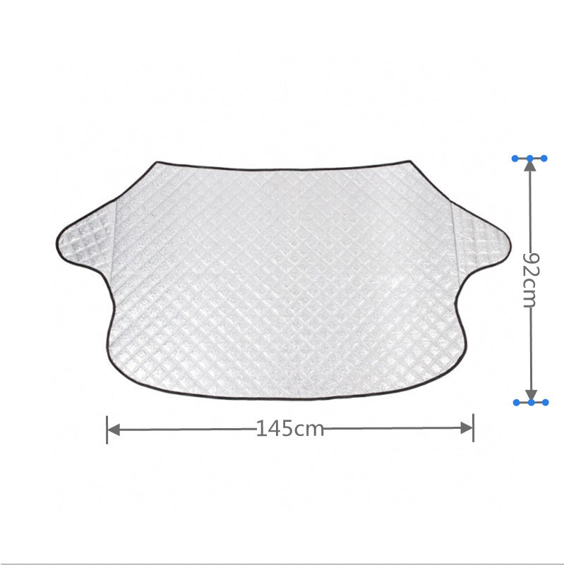 Car windscreen anti-freeze cover 145x92cm — view 3