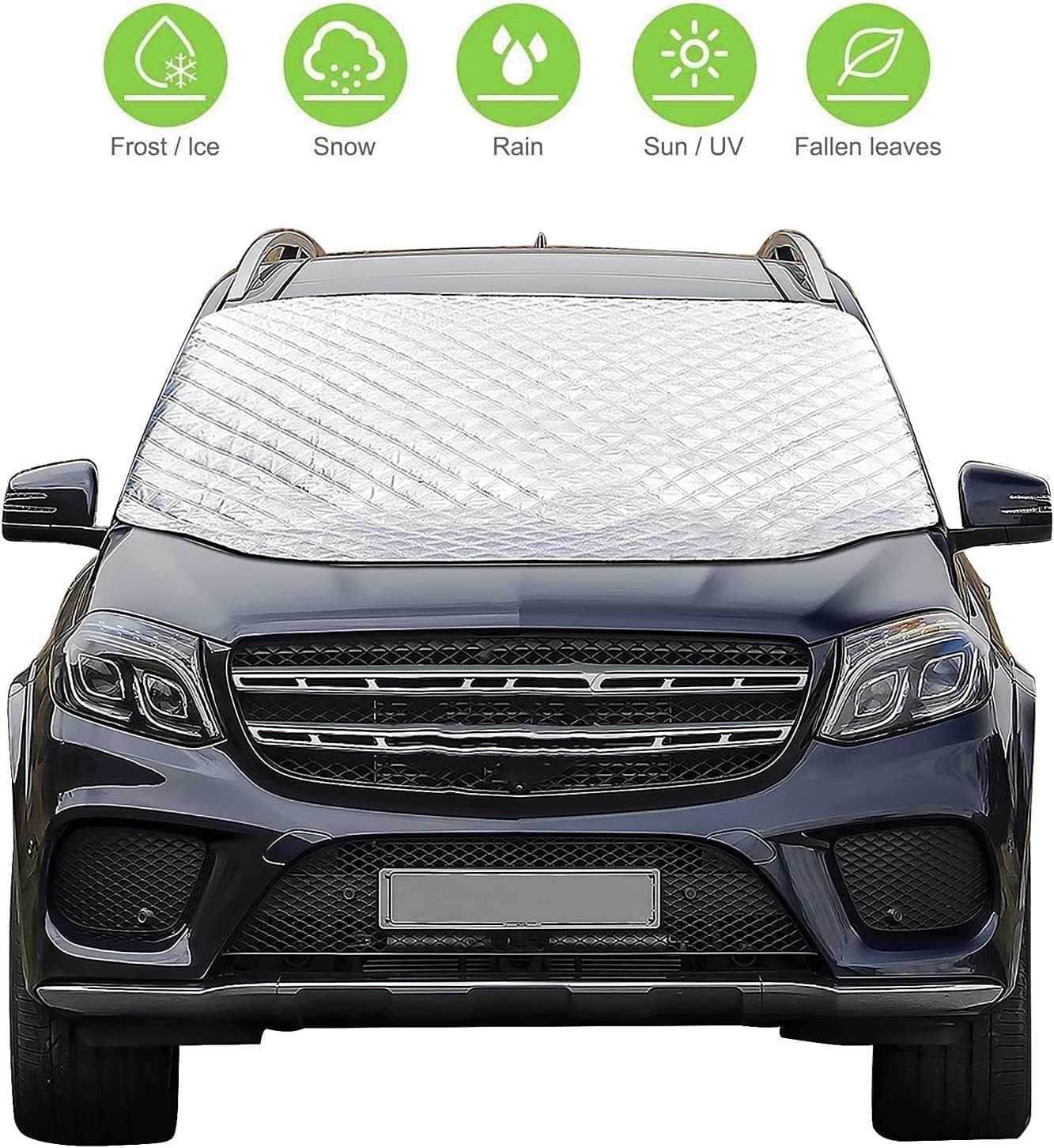 Car windscreen anti-freeze cover 145x92cm — view 4