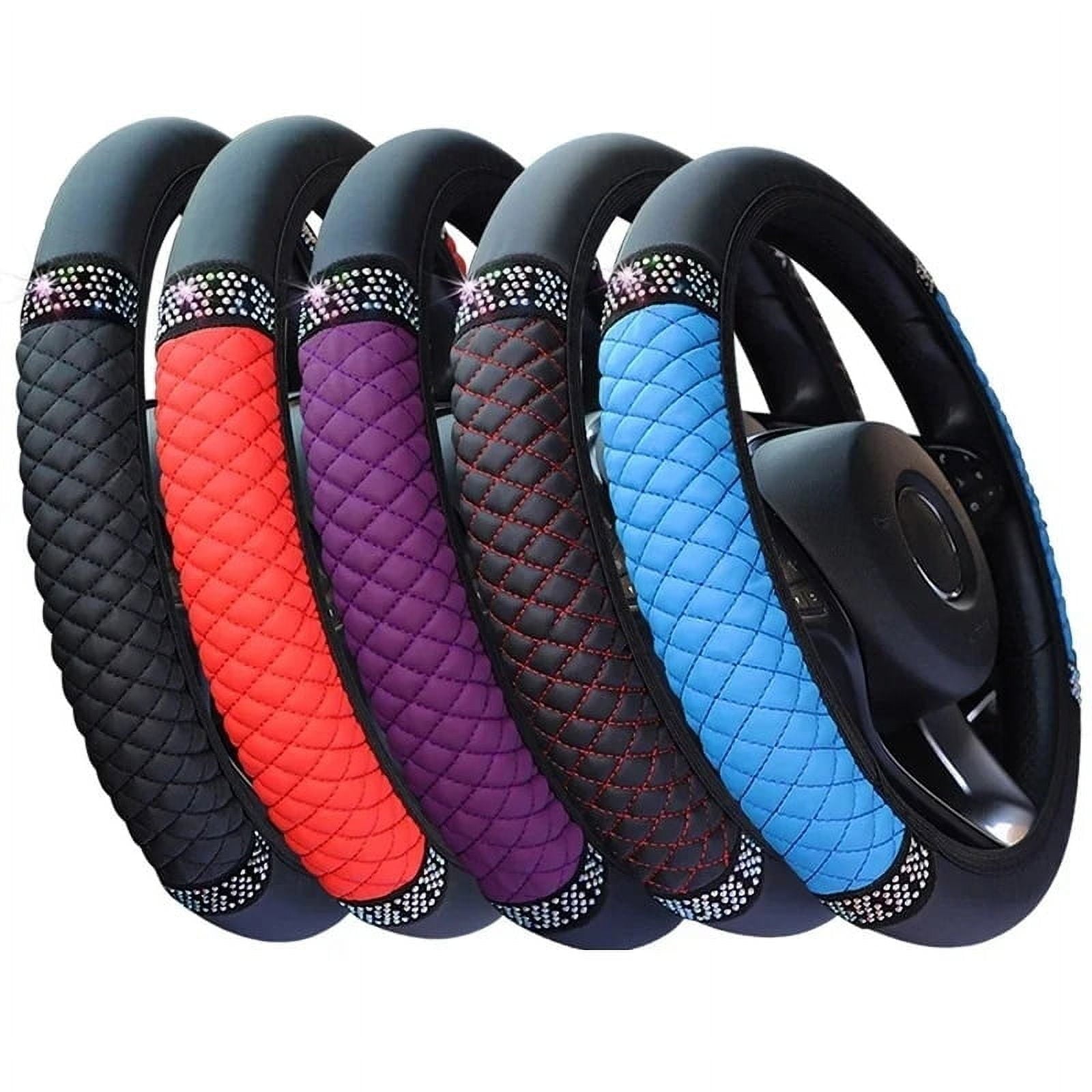 Universal Car Steering Wheel Cover 37-38cm — view 3