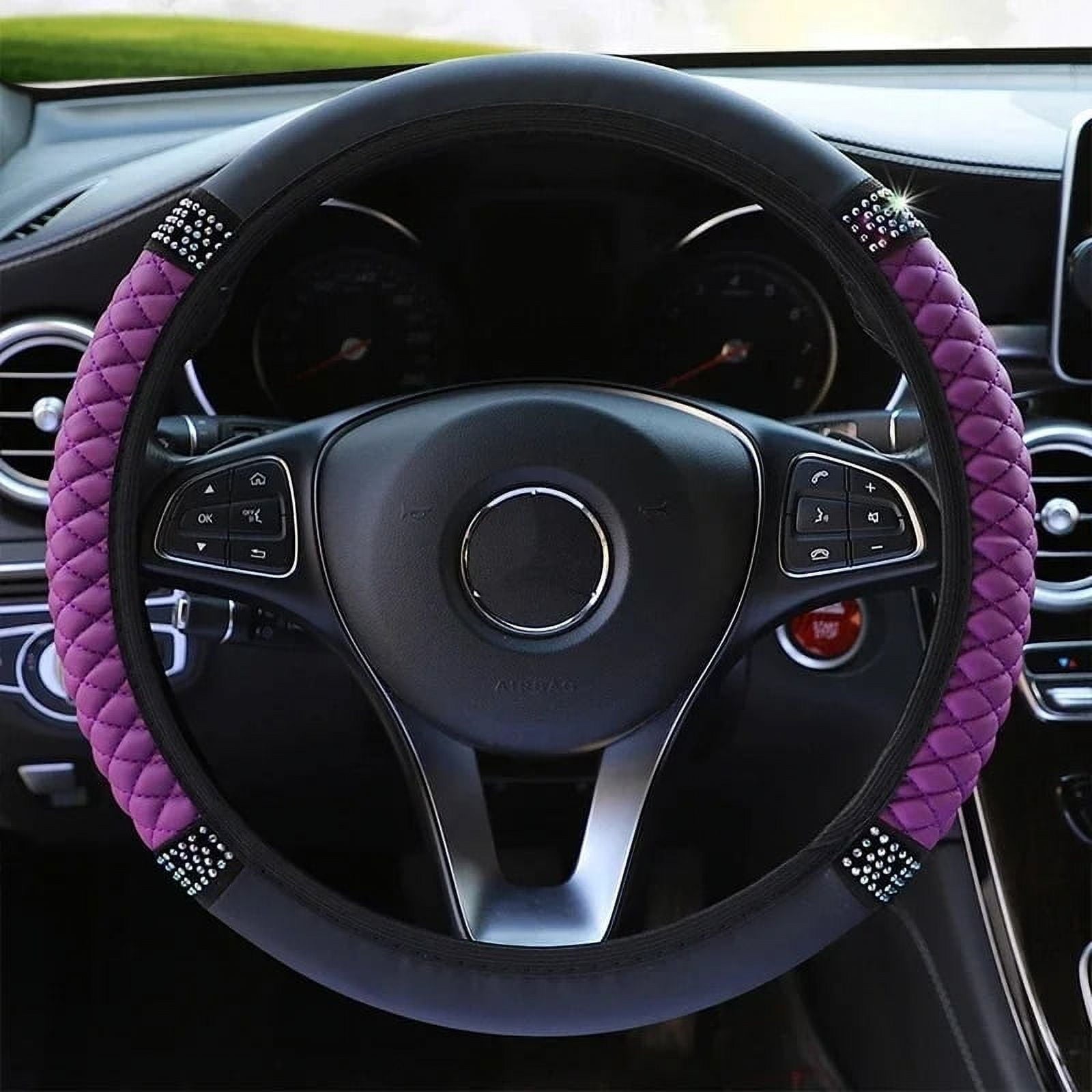 Universal Car Steering Wheel Cover 37-38cm — view 6