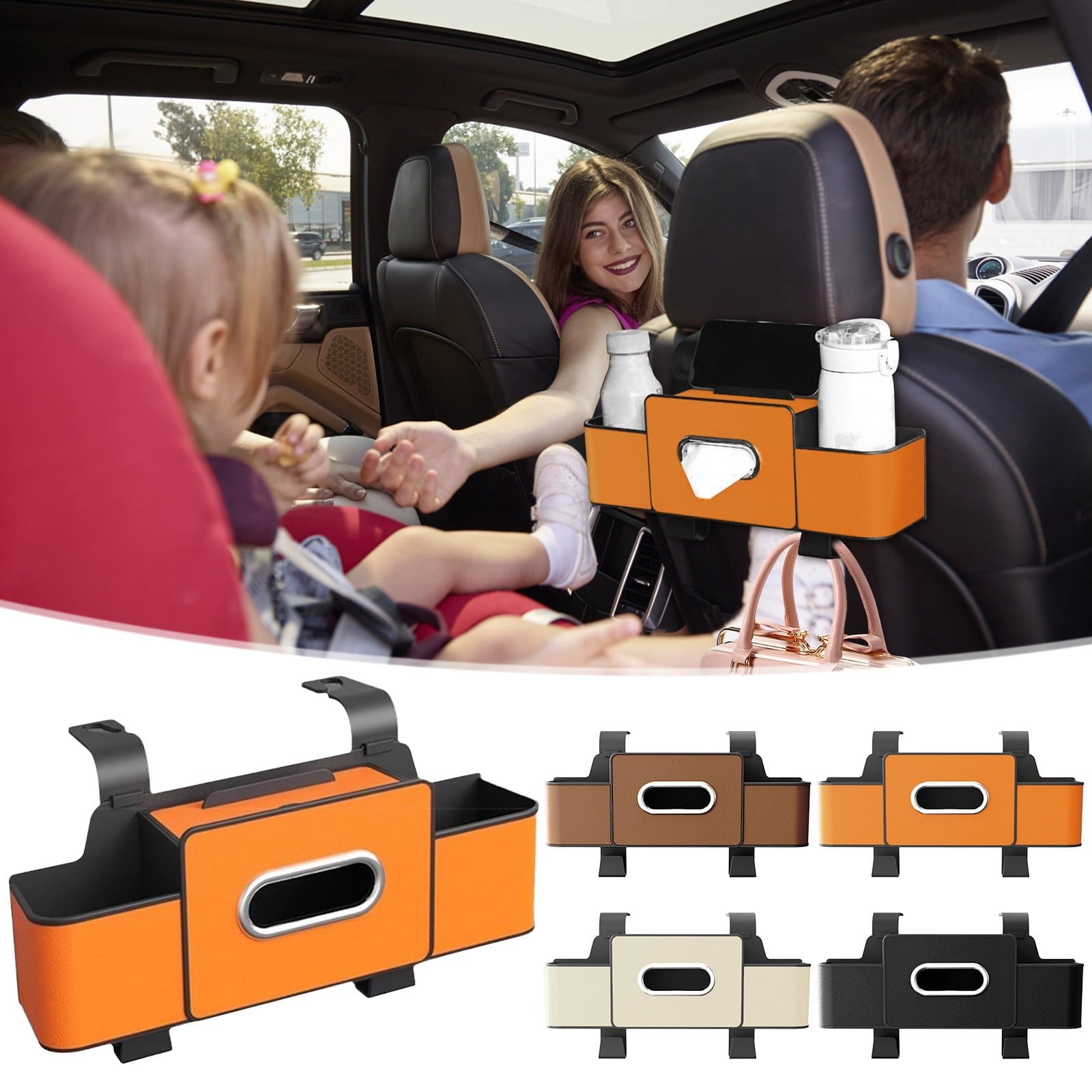 Tyidzon Backseat Cup Holder for Car — view 7
