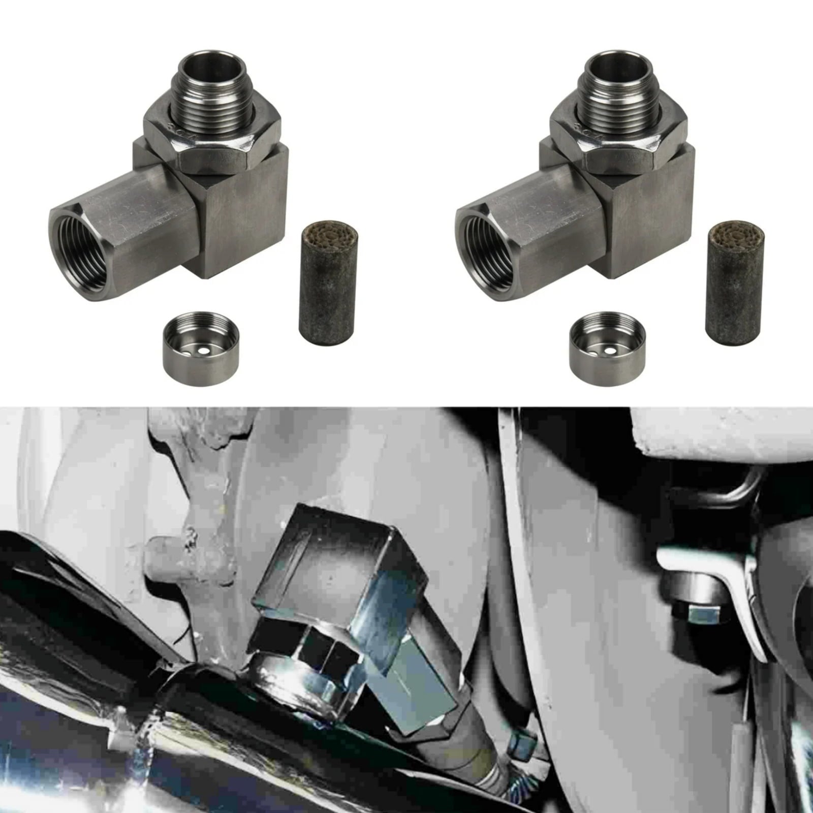 90 Degree Detachable Mini-catalytic Converter Sensor — view 7