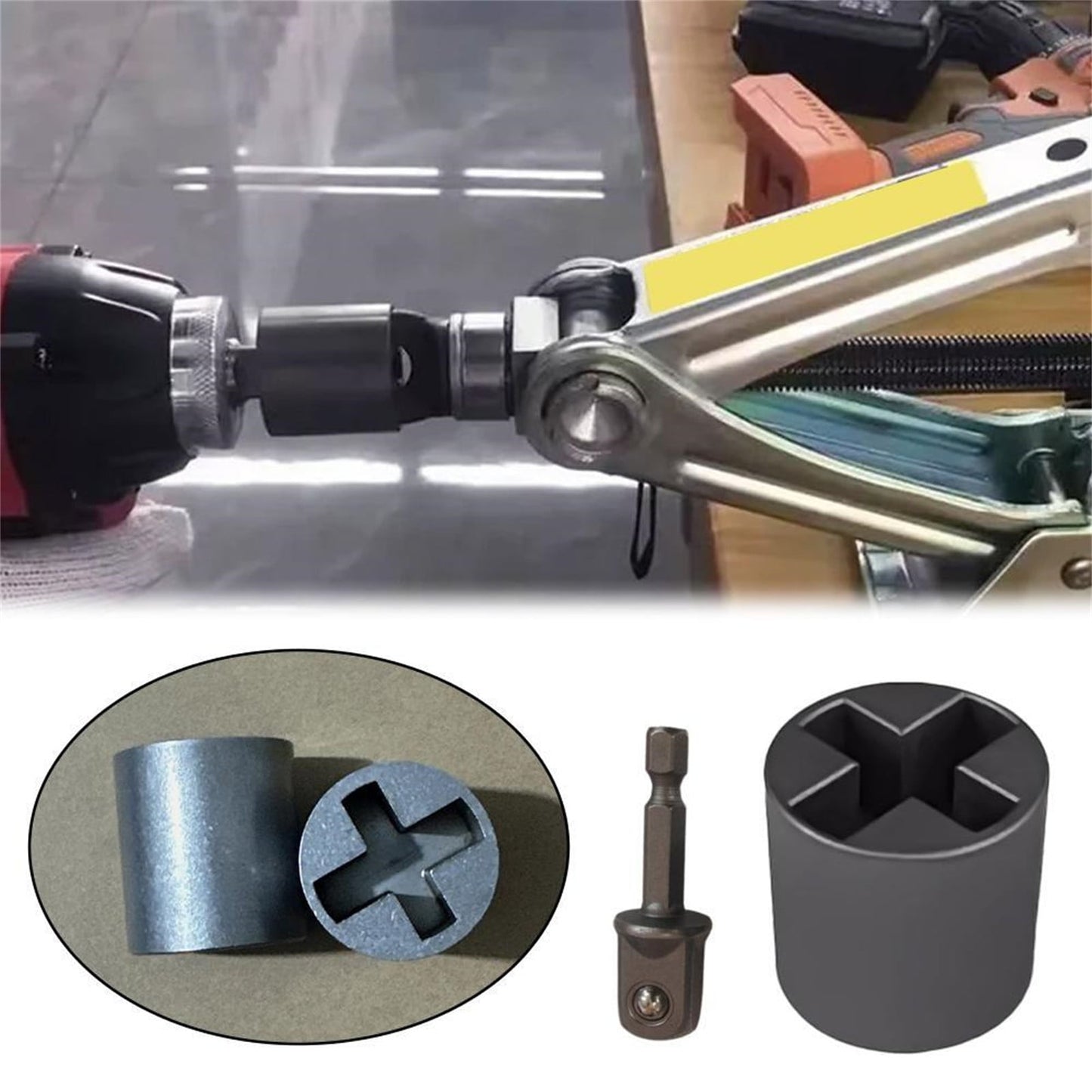Special Socket Wrench for Jack JWDX, — view 6