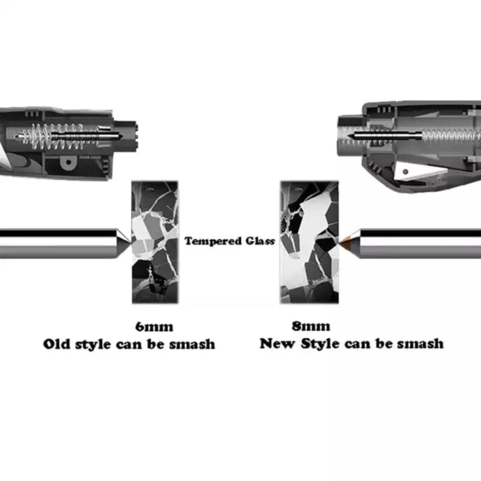 3-In-1 Car Window Glass Breaker JWDX — view 7