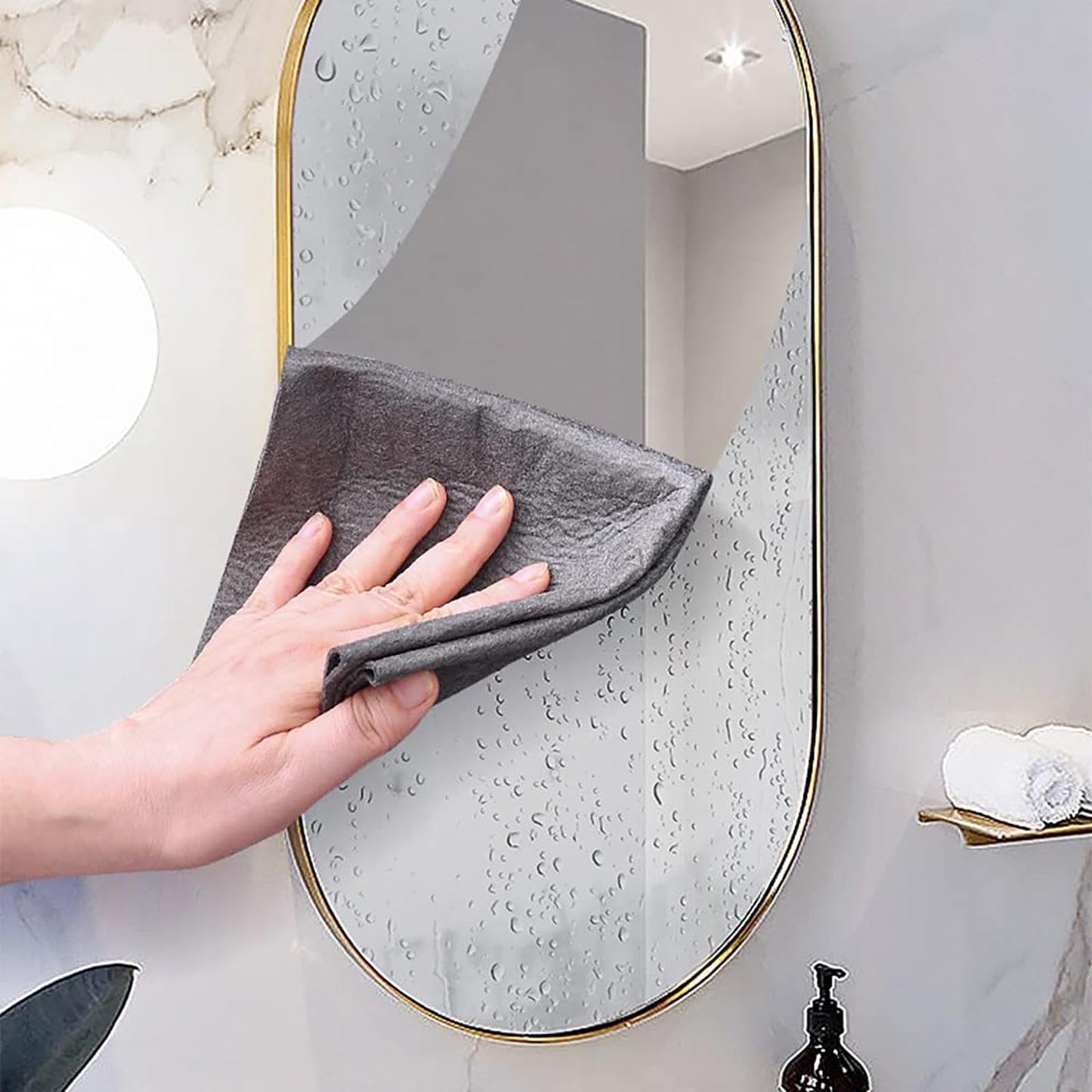 Microfiber Cleaning Cloth - Reusable Glass — view 7