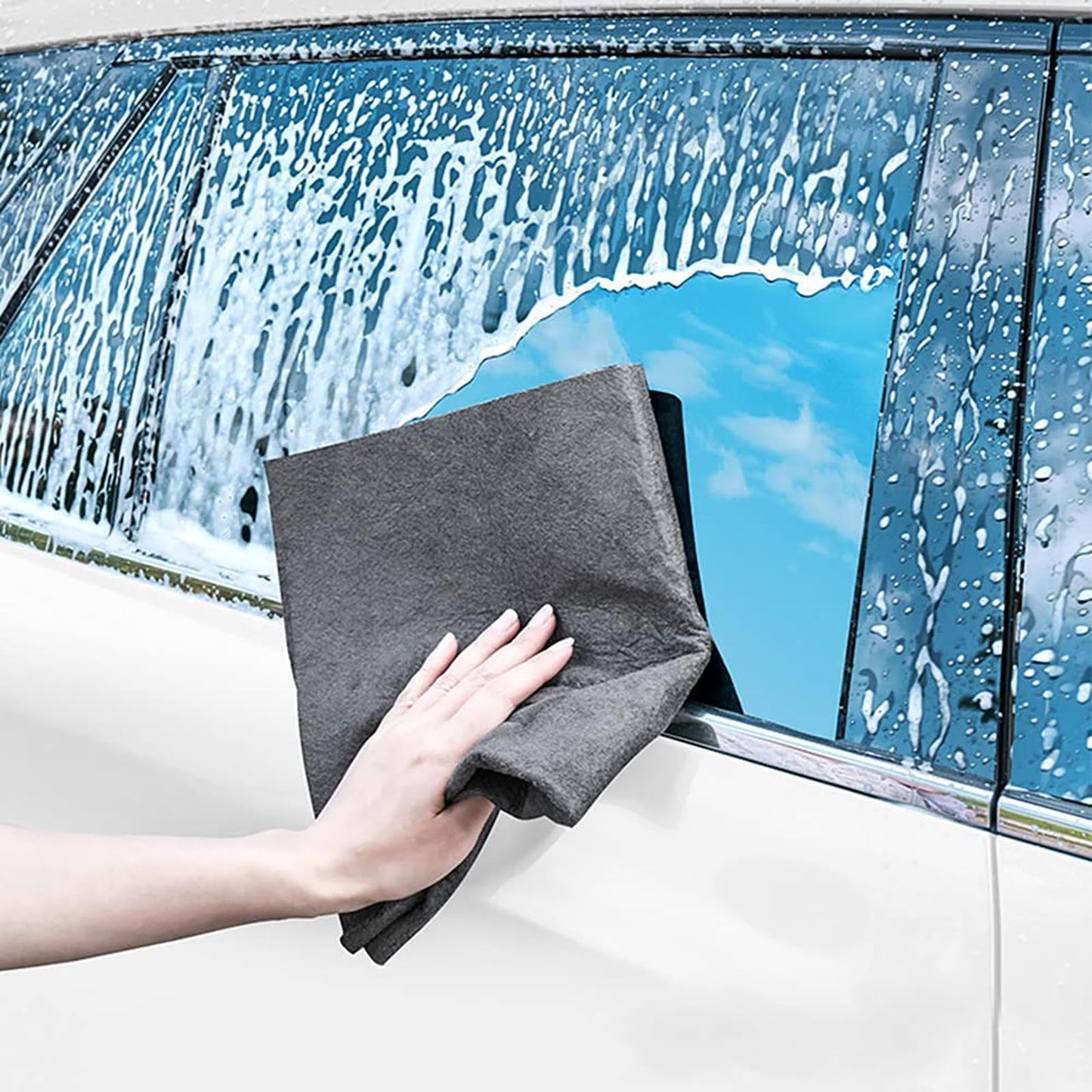 Microfiber Cleaning Cloth - Reusable Glass — view 10