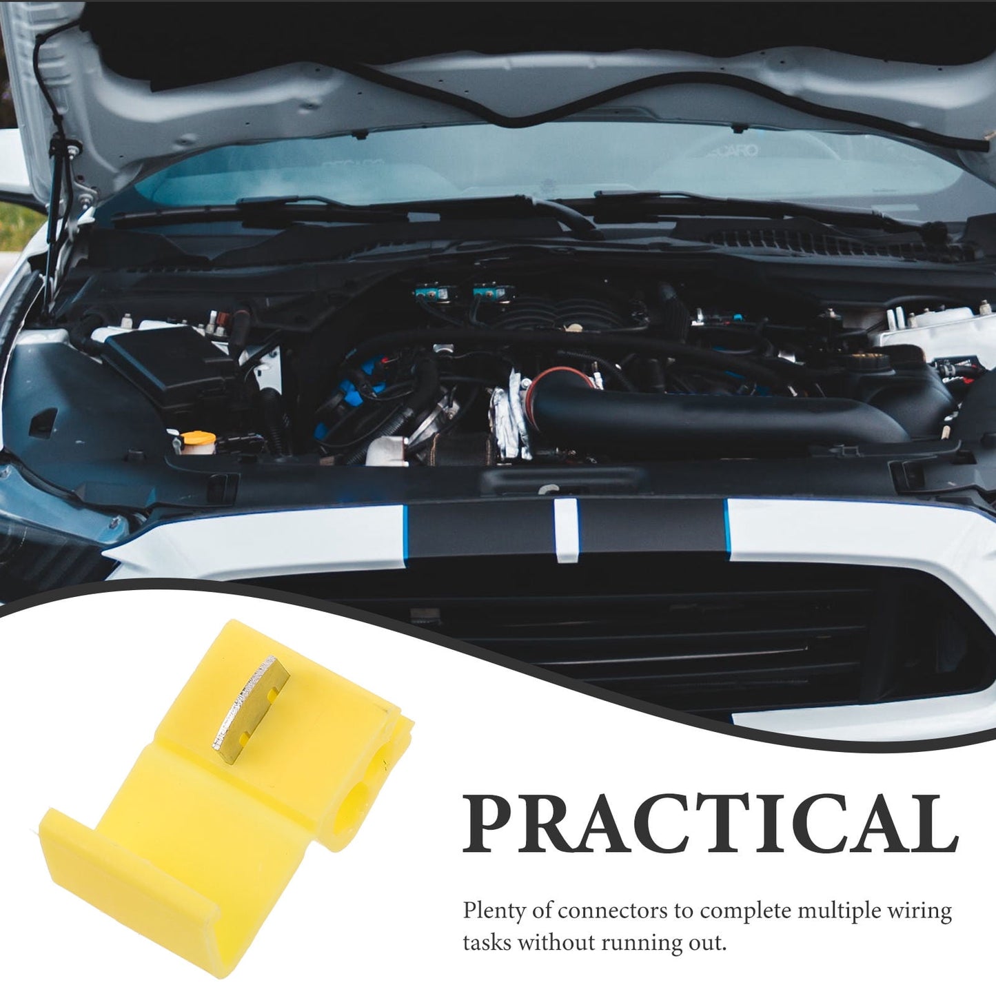 Worgeous Yellow Wire Connectors for Cars — view 4