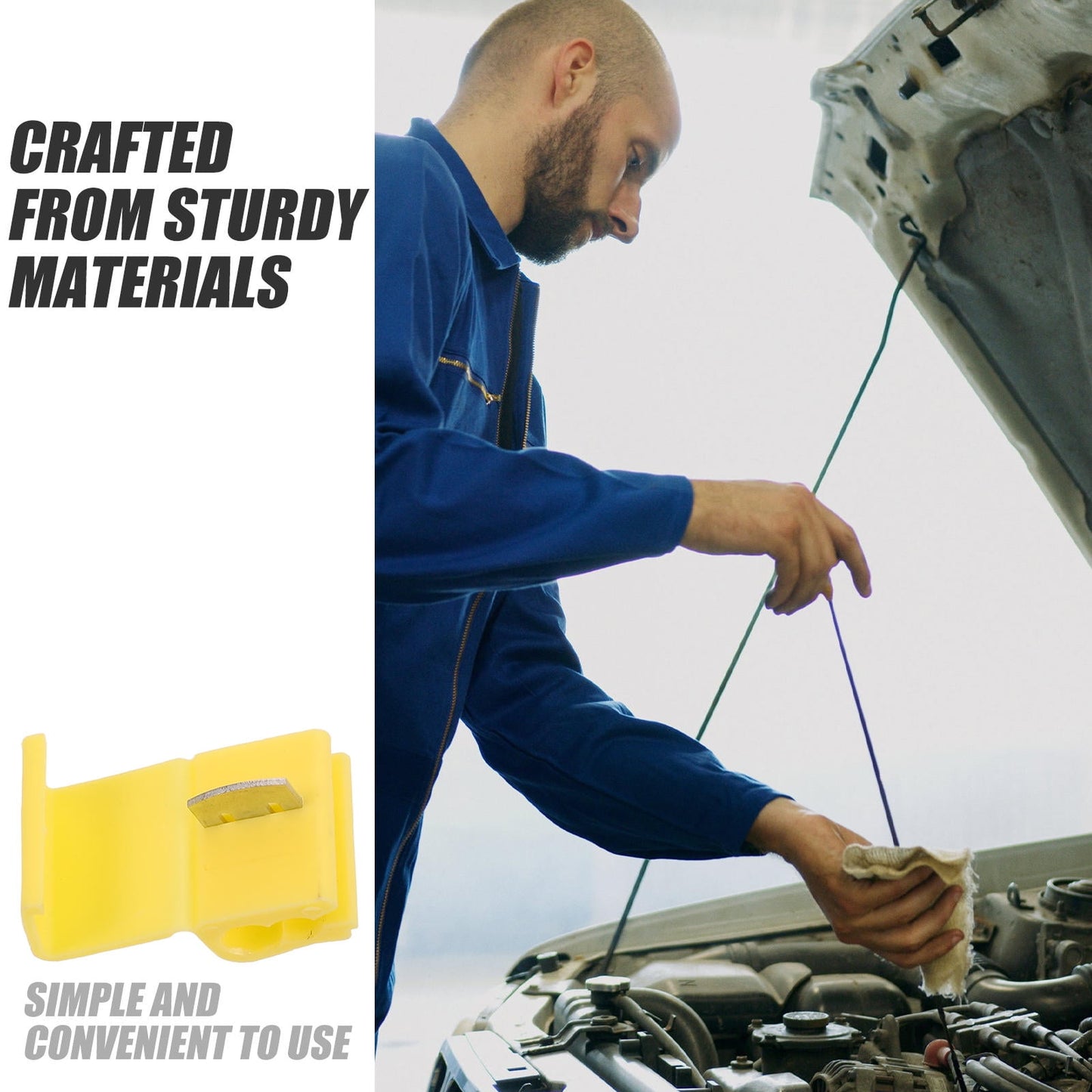 Worgeous Yellow Wire Connectors for Cars — view 7