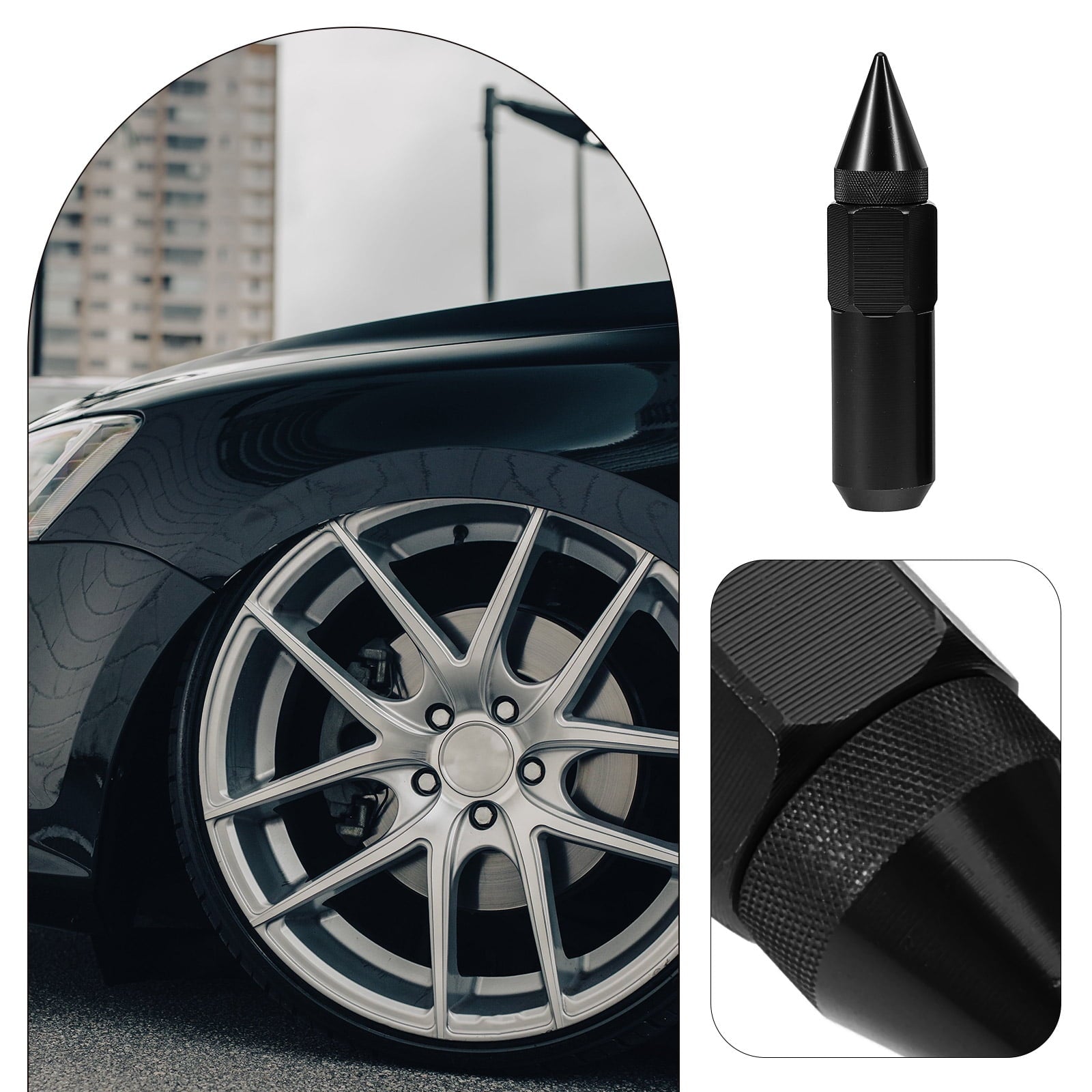 SWETRACE Automobile Nut Cover Wheel Nut — view 9