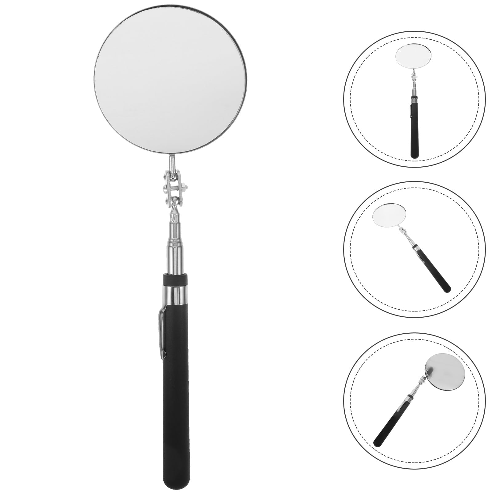 SWETRACE Telescoping Mechanic Inspection Mirror Circular — view 2