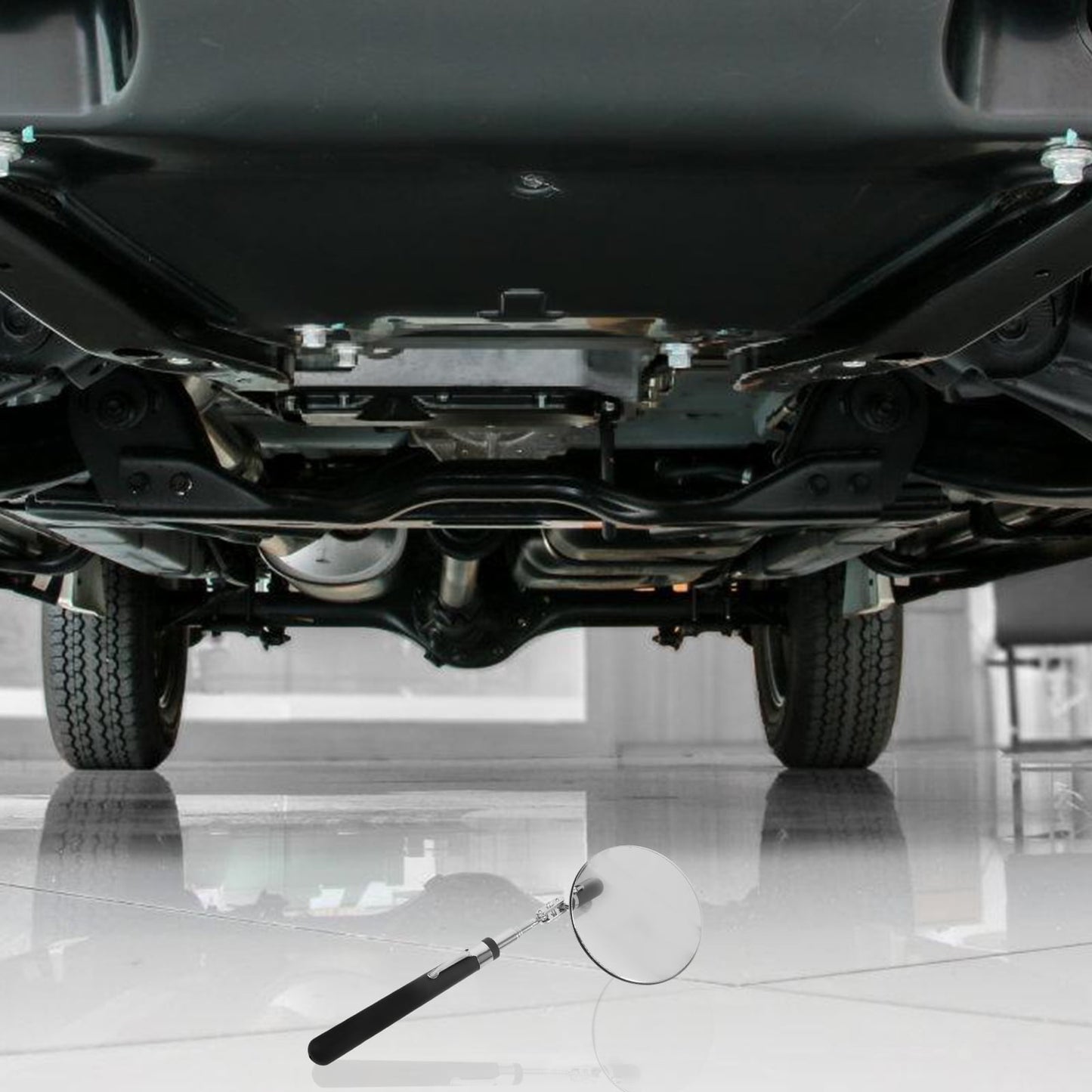 SWETRACE Telescoping Mechanic Inspection Mirror Circular — view 9