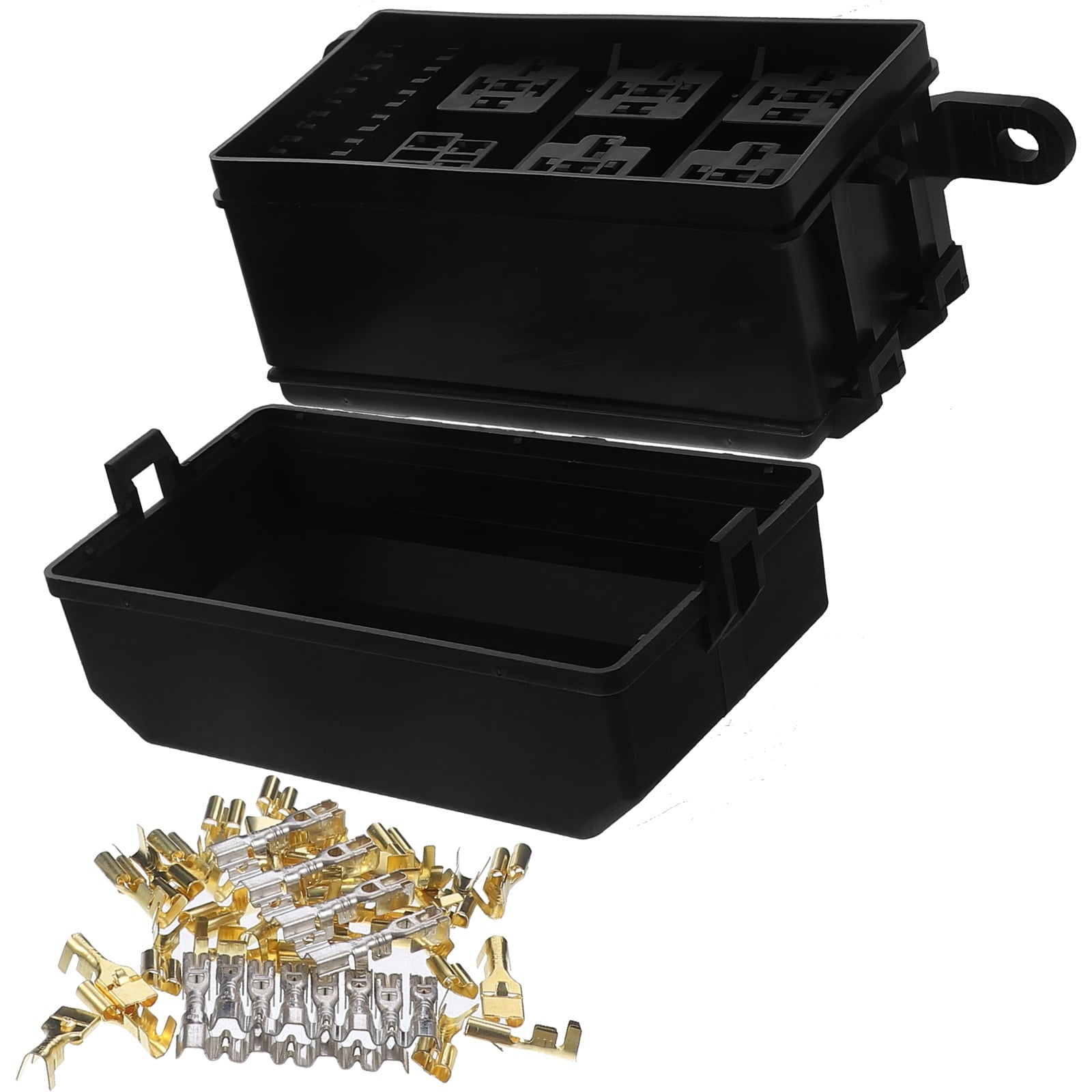 SWETRACE Black Rectangular Fuse Relay Box — view 2