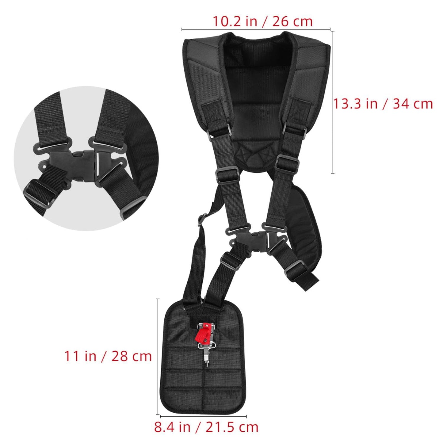 SWETRACE 1Pcs Universal Adjustable Strimmer Harness — view 3