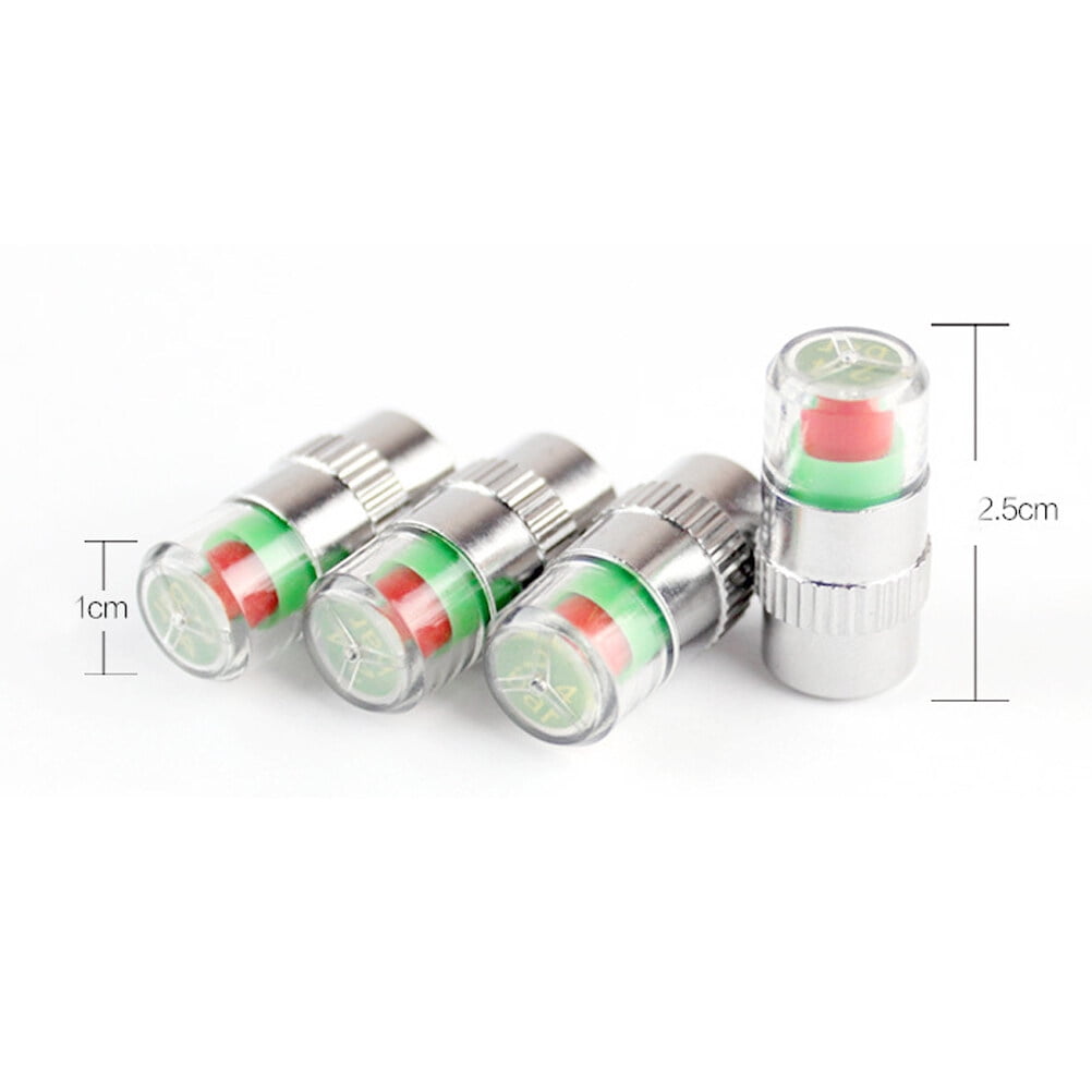 SWETRACE 4Pcs Multi Colour Tyre Pressure — view 3
