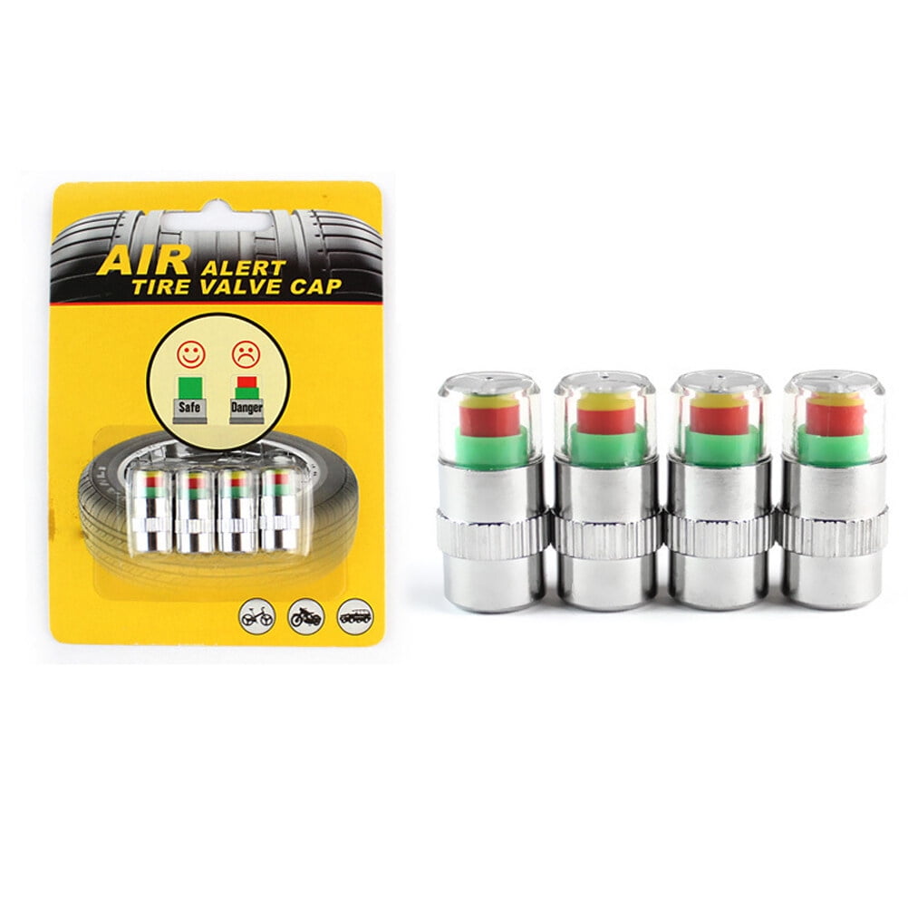 SWETRACE 4Pcs Multi Colour Tyre Pressure — view 5