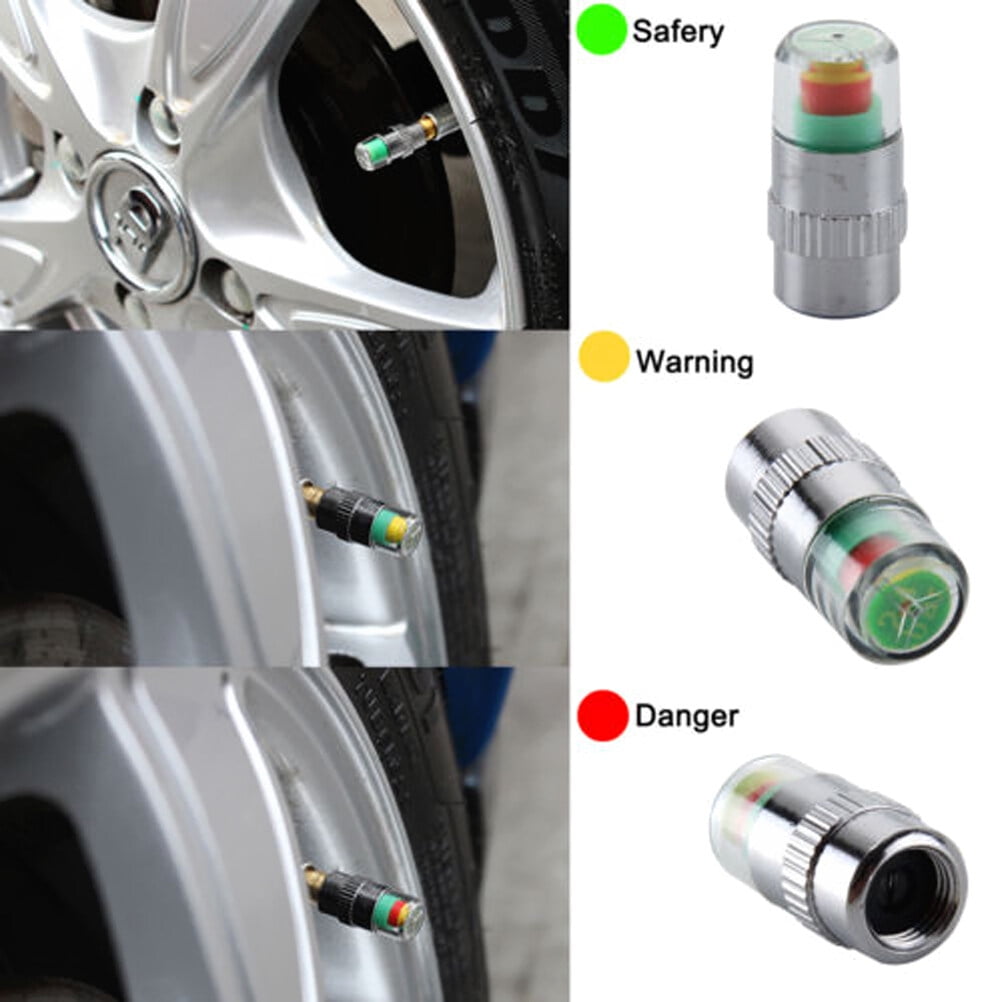 SWETRACE 4Pcs Multi Colour Tyre Pressure — view 7