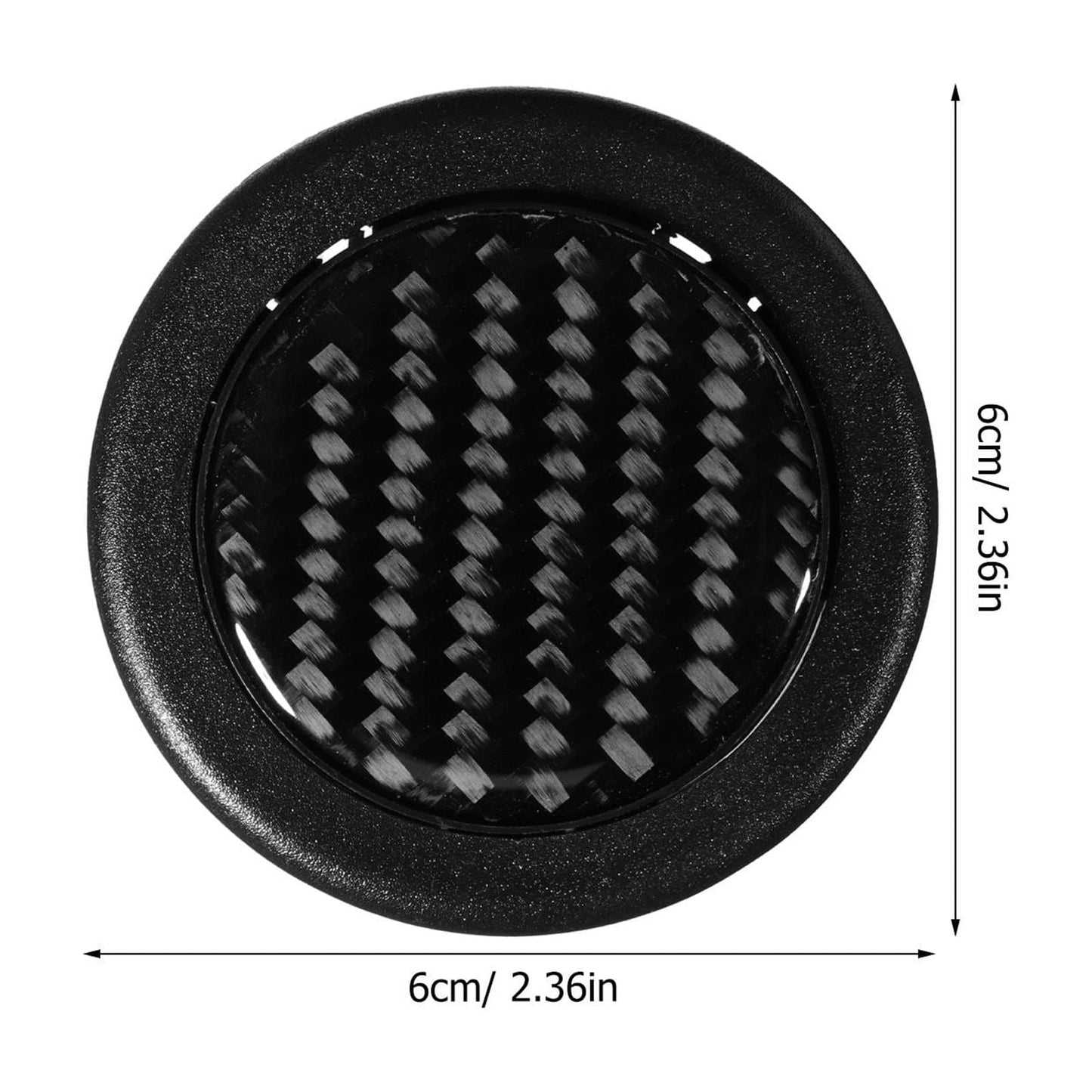 SWETRACE 1Pack Black Plastic Horn Button — view 3