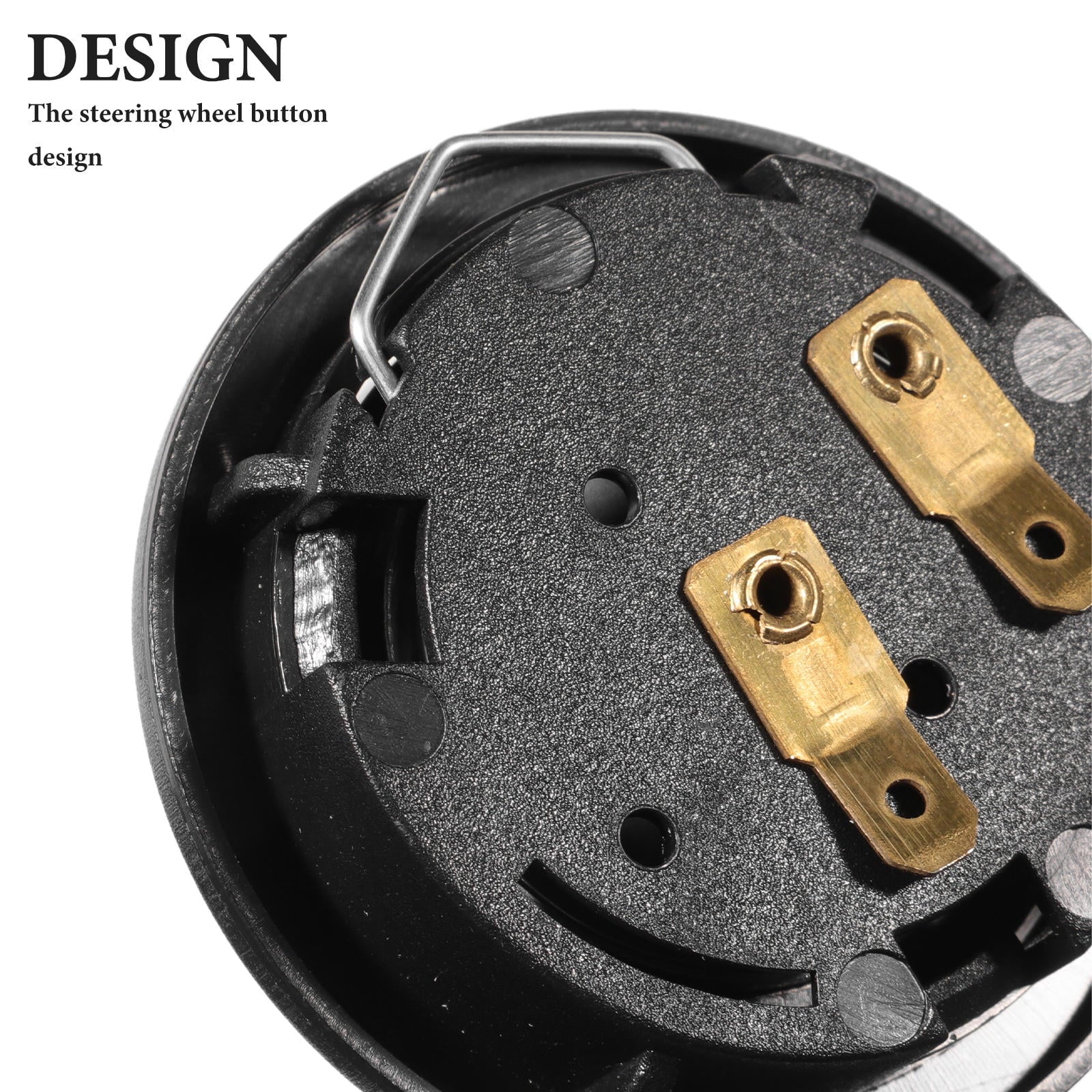 SWETRACE 1Pack Black Plastic Horn Button — view 4