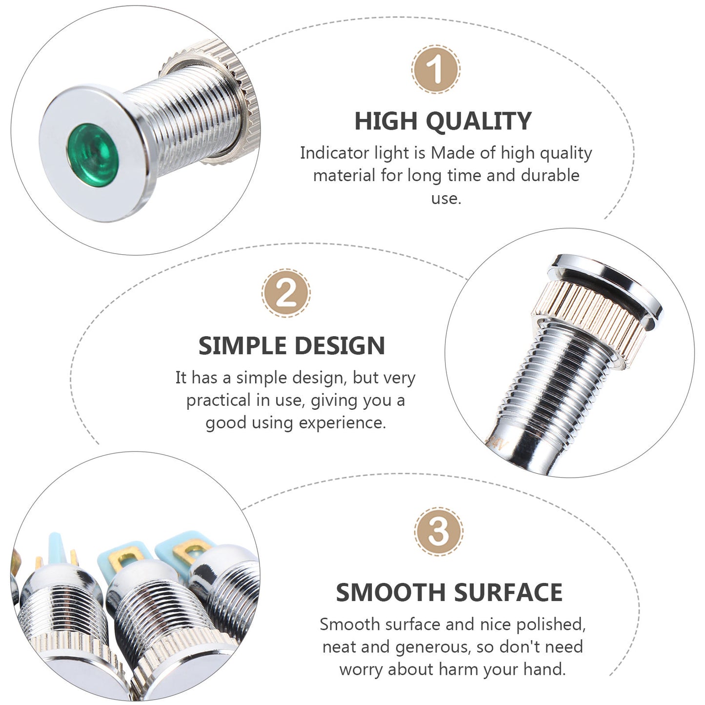 SWETRACE 5 Pcs Led Signal Indicator — view 6