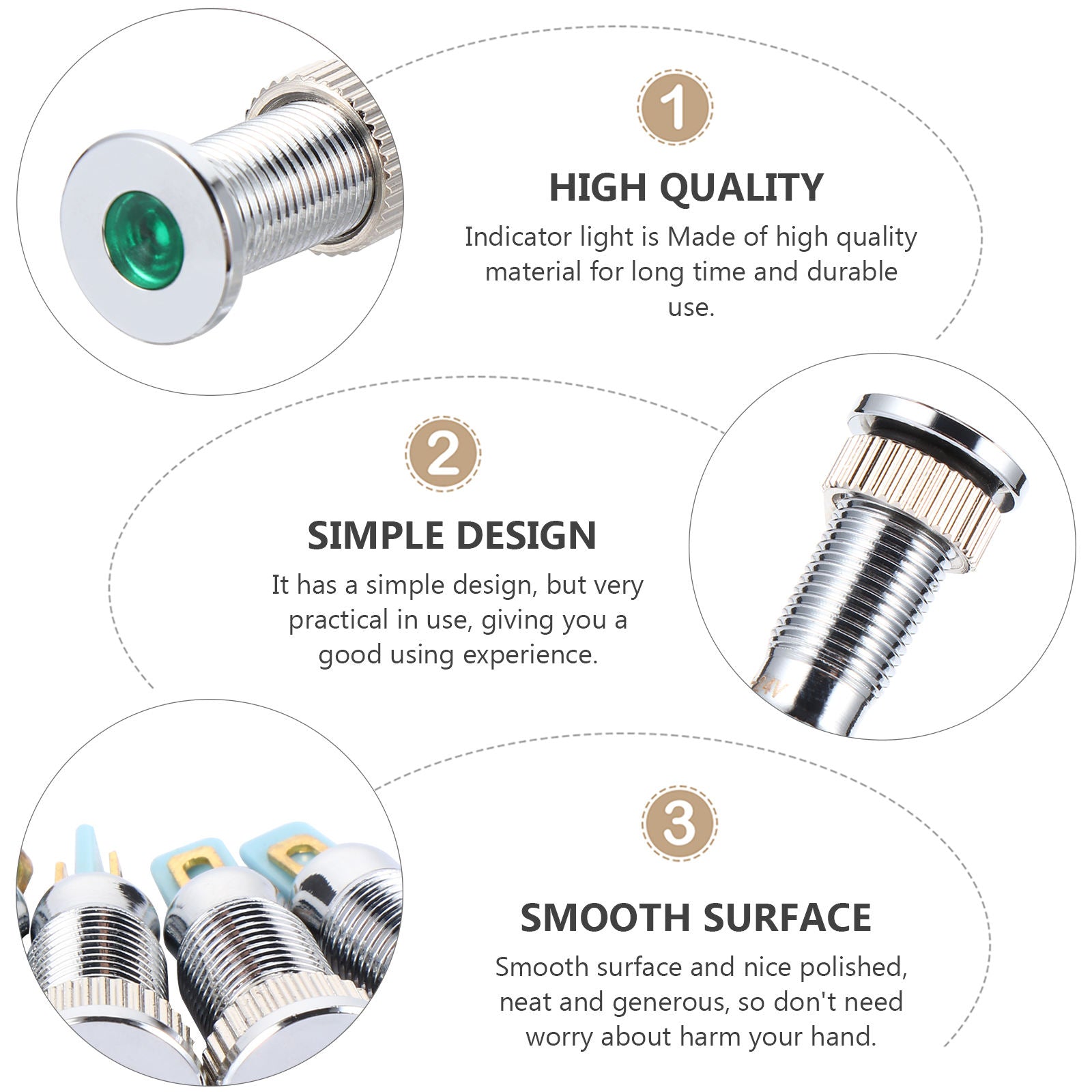 SWETRACE 5 Pcs Led Signal Indicator — view 6