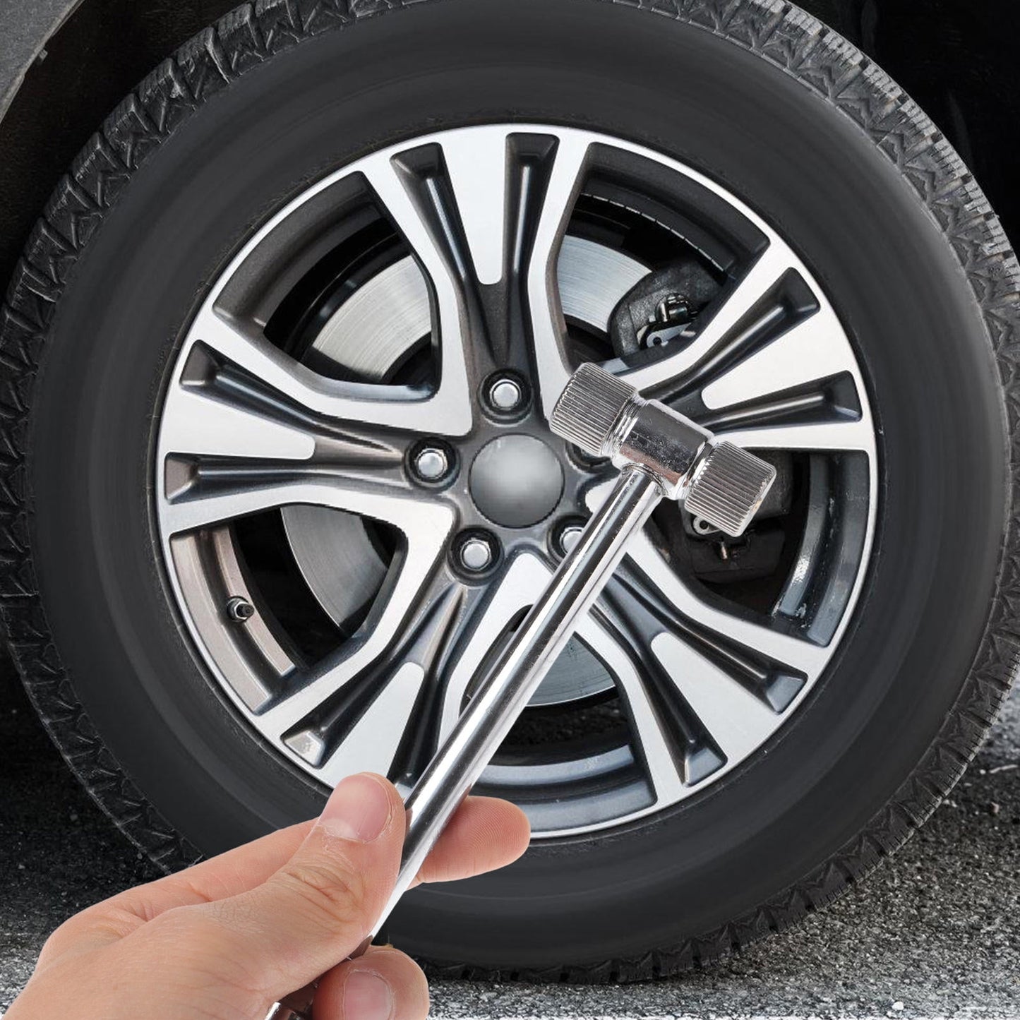 SWETRACE Tyre Valve Extender Kit 1Pcs — view 9