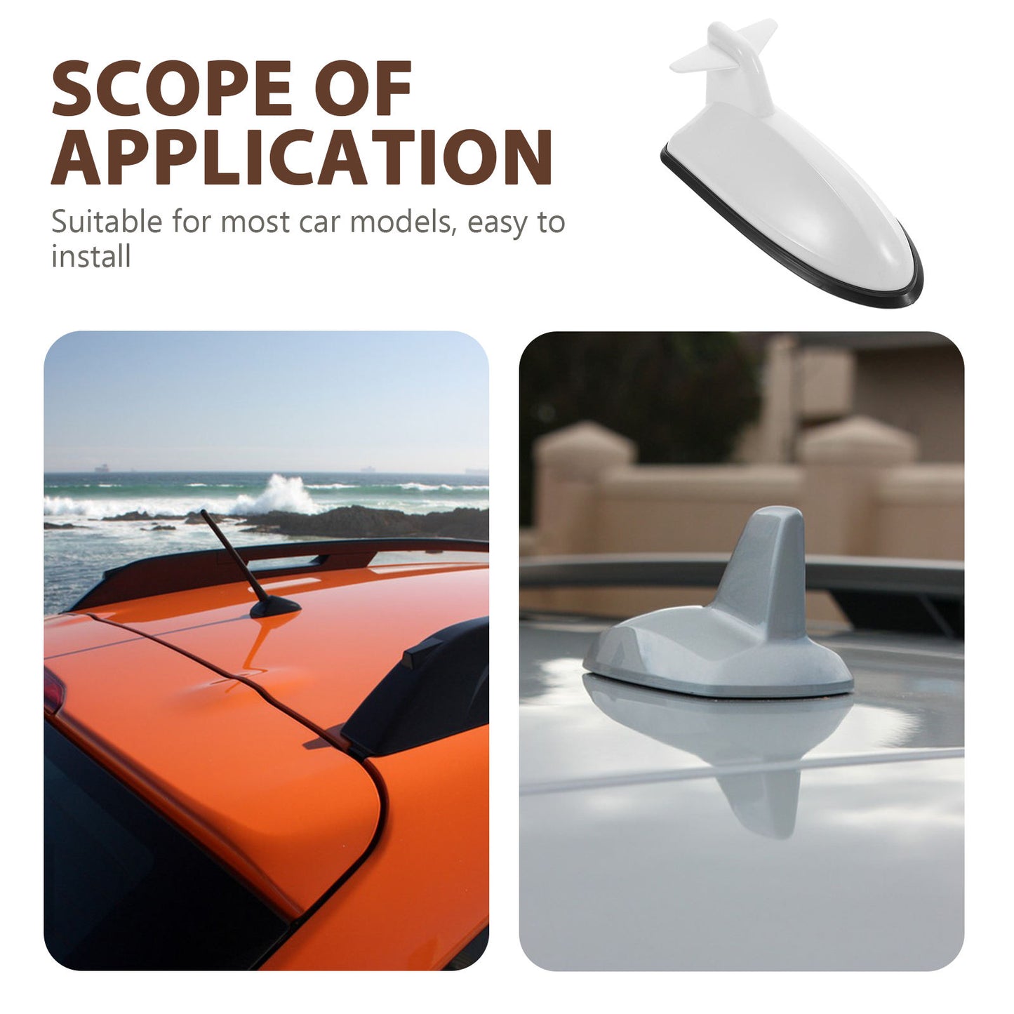 SWETRACE 1Pcs Car Antenna Top Cover — view 4