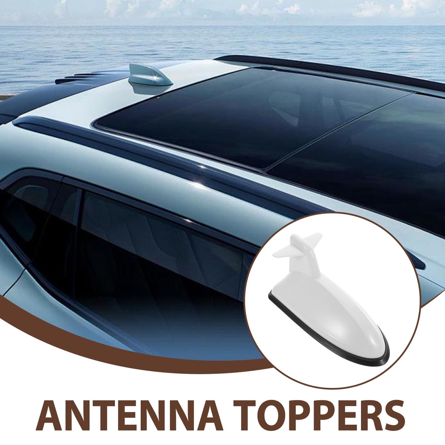 SWETRACE 1Pcs Car Antenna Top Cover — view 8